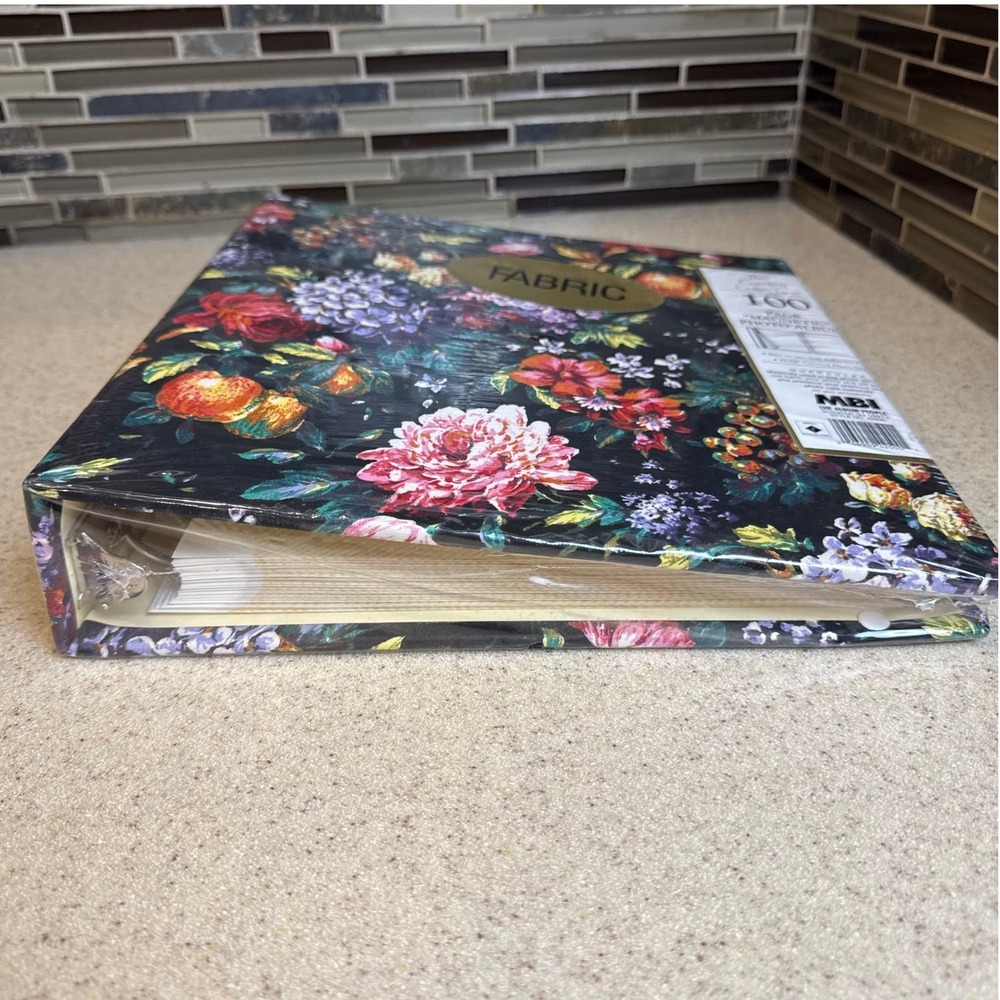 NEW Vintage MBI Garden Collection 100 pg Magnetic Photo Album Floral Cover 42500 - Picture 4 of 12